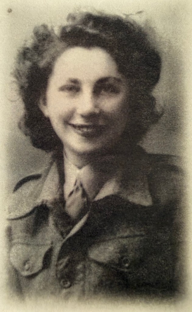 Alice Jackson in her ar my days